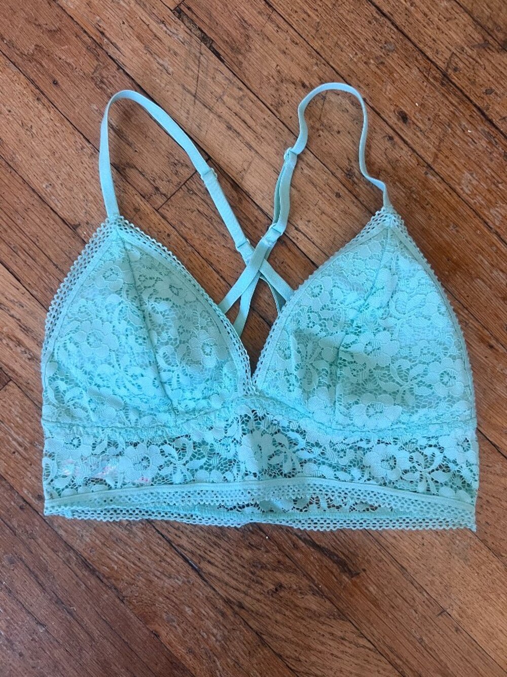 Xhilaration longline lace bralette